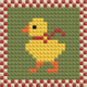 Pipi Chick bouwbaar mozaïek