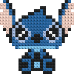 Stitch-stijl Bouwbaar Steenmozaïek