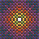 Starburst - Buildable Brick Art