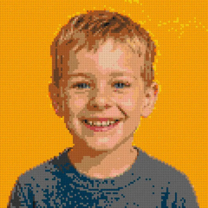 foto omzetten naar lego